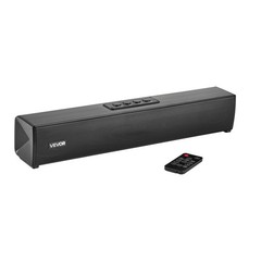 VEVOR Sound Bar for Smart TV 2.0 Channel Bluetooth TV Soundbar Speaker 80W 17 in