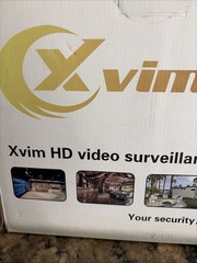 XVIM 8CH DVR H.265+ Outdoor CCTV 1080P 4 Security Camera System IR Night Vision
