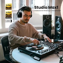 OneOdio Studio Max 1 Wireless Over-Ear DJ Headphones Hi-Res/LDAC Audio