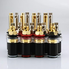 High-End HiFi Binding Post Banana Female Socket Terminal for Amplifier Speaker