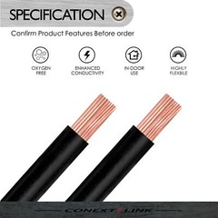 25ft 18GA Gauge Primary Wire Power Cable Turn On Hook Up Remote Black OFC Copper