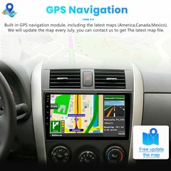 Android 15 MP5 Player Quad-core Stereo Radio 9” For Toyota Corolla 2006-2013