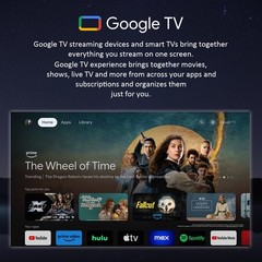 Sylvox Google Outdoor TV 43in Waterproof Smart TV 4K Voice Assistant 1000 nits