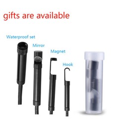 5M 8LED WiFi Borescope Endoscope Snake Inspection Camera for iPhone Android iOS