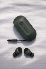JLab JBuds Air In-Ear Bluetooth Wireless Earbuds Green with Charging Case