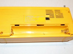 Rare Vintage Soundesign Sports Sound MINI Yellow Cassette Player 4603YEL Works!