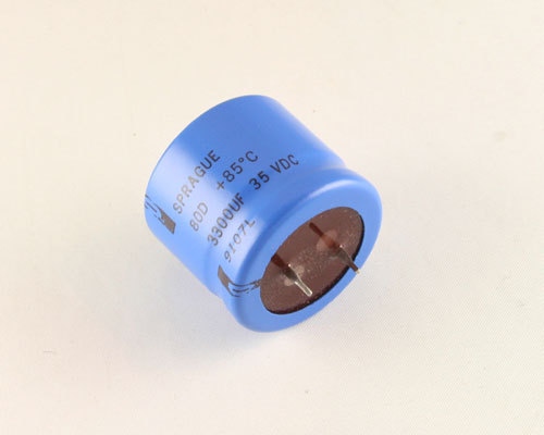 12x 3300uF 35V Radial Snap In Mount Electrolytic Aluminum Capacitor 85C 35VDC