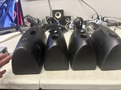 Klipsch Quintet Speakers 4.0 Wired Black Home Theater Center 3 Satellites TESTED
