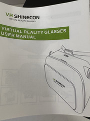 VR Shinecon Virtual Reality VR Goggles for All Smartphone /4.7-6.0in w/o Handles