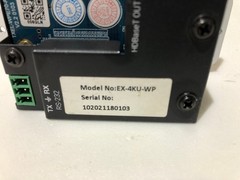Hall Research EX-4KU-WP 4K HDMI+USB 2.0 over CAT6 Wall Plate – USED