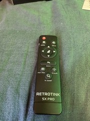 RetroTINK 5X Pro Video Scaler Upscaler w/ Remote, SCART RCA Mini-HDMI to HDMI