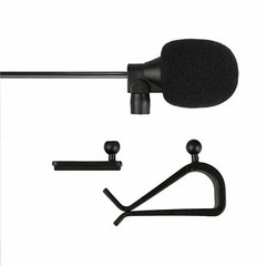 FingerLakes Car Microphone Mic Fits 3.5mm & 2.5mm Bluetooth Enabled Stereo Audio