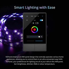 SONOFF NSPanel Smart Home WiFi Smart Scene Wall Switch Works with Alexa & Google