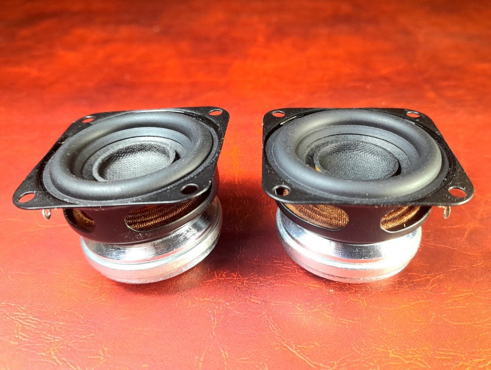 A Set of Premium Audiophile Bluetooth Speakers, Brand New 40mm, 10 Watt 4 Ohm