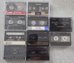 Used Blank Tapes • Norm & High Bias • 60/90/110 Min • Lot Of 10 • Various Brands