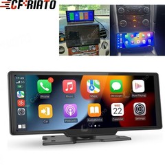 10.26″ 2K Car Wireless Apple CarPlay Android Auto FM Touch Screen Portable Radio