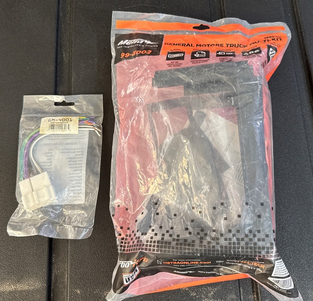 METRA 99-3002 Cadillac/Chevrolet/GMC Truck Multi-Kit 1995-2005 Harness Included