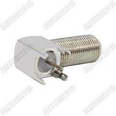 F-Type Jack Female Thru Hole Right Angle PCB Mount long version RF Connector New