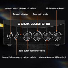 Mini TPA3255 Mono/Stereo Digital Amplifier Home Power Amp for Speaker/Subwoofer