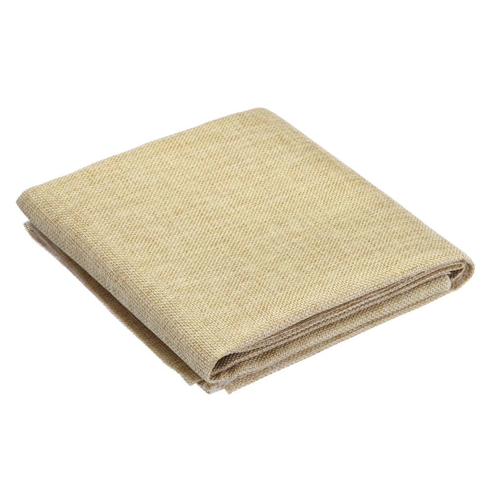 Pale Yellow Speaker Mesh Grill Stereo Fabric Dustproof 50cm x 150cm 20″ x 59″
