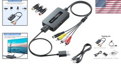 HDMI Upscaling Converter: RCA/S-Video to 720p/1080p with Plug and Play Design