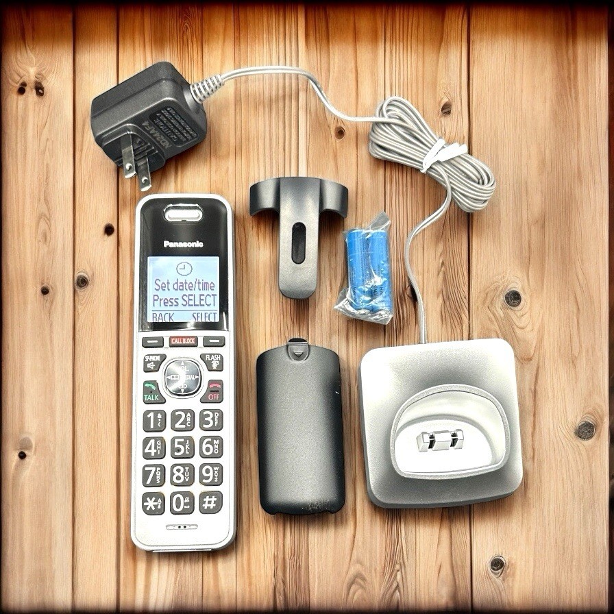 Panasonic KX-TGFA97 Silver Bluetooth Expansion Handset Phone for KX-TG994SK