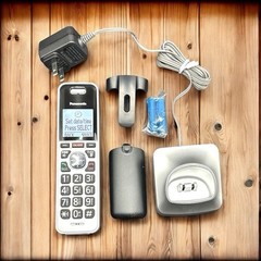 Panasonic KX-TGFA97 Silver Bluetooth Expansion Handset Phone for KX-TG994SK