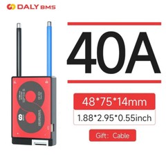 Daly BMS 3S-16S 12V-60V 15-200A Common Port w/Balance NTC for Li-ion LiFePo4 lot