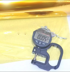FOR 0.005mm New Polyimide Pi Film 5 Micron Flexible Width 520mm*Length 1m