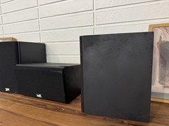 Set of 3 M&K Miller & Kreisel S-85 Satellite Speakers + S-85C Center Speaker