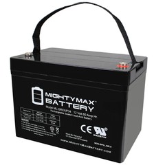Mighty Max ML-Group34 -12 Volt 60 AH, Internal Thread (INT) Terminal, Rechargeab