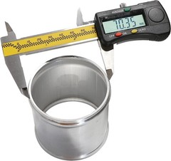 2.75″(70mm), Length 6″ (152mm) Pipe Intake Adapter, 2.75 Size: OD: 2.75 (70mm)
