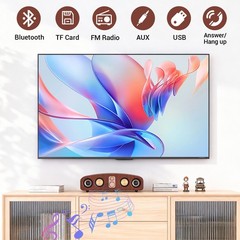 Powerful Sound Bar Wireless Bluetooth Speaker Surround Stereo Home TV Sound Box