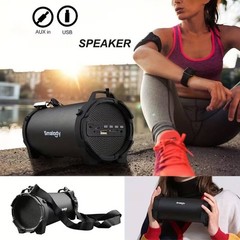 Loud Bluetooth Speaker Portable Wireless Boombox Aux Rechargeable Bass System