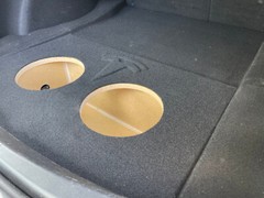 ZEnclosures 2-10″ Subwoofer Sub Box for the TESLA MODEL 3 with LOGO