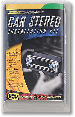 Metra – Dash Kit for Select 1995-2005 Chevrolet GMC DIN – Black