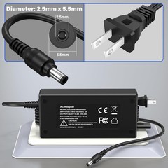 48V 5A Charger Power Cord for Fosi Audio Amplifiers V3 Za3 BT20A Pro TB10D Po…