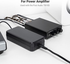 Fosi Audio 48V 5A Power Adapter Supply for Home Audio Bluetooth Stereo Receiver