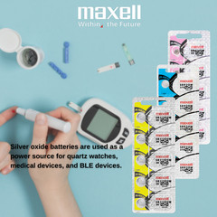 Maxell 381 SR1120SW Silver Oxide Watch Batteries (2 Batteries) – EXP 2023