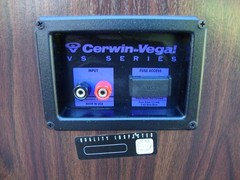 Awesome Cerwin Vega VS-150, 3-way Floor Speaker w/ 15″ Woofers – Reconditioned