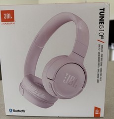JBL Tune 510BT Wireless Bluetooth On-Ear Headphones Pink Pure Bass 40H