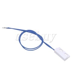 4x Recessed Wired Door Contact Sensor ABS Metal Switch White AC110-220V