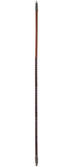 Procomm QW45BG 4.5′ Black & Gold 1500W Quad-Rod Tunable Fiberglass Antenna NEW