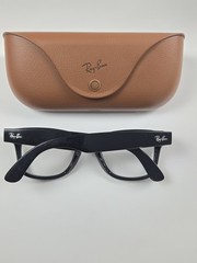 Ray-Ban Meta Wayfarer RW4006 Shiny Black RW006 50-22 *read Description *
