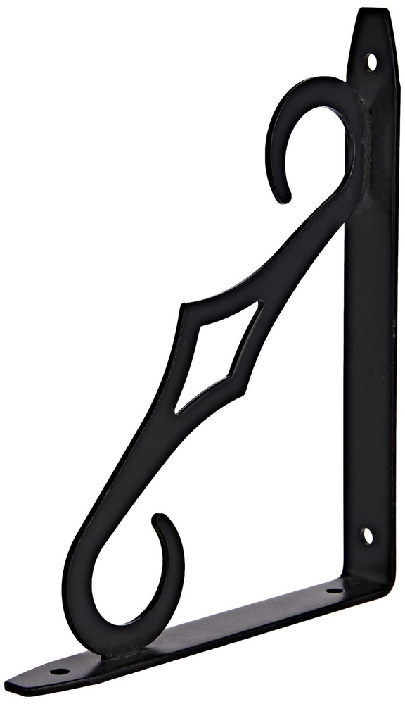 Knape & Vogt John Sterling Colonial Style 1 Count (Pack of 1), Black