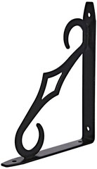 Knape & Vogt John Sterling Colonial Style 1 Count (Pack of 1), Black
