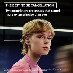 Sony – WF1000XM5 True Wireless Noise Cancelling Earbuds – Smoky Pink
