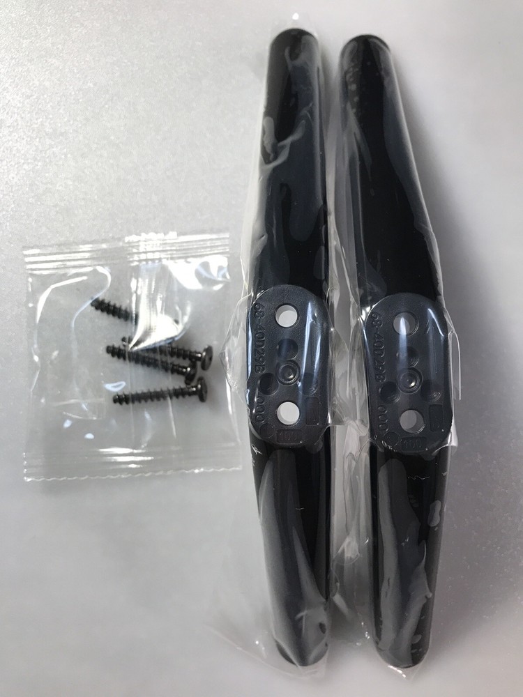 TCL 40S325 / 40FD5406 / 43S425 / 43S421 Black Legs Stand With Screws 68-40D29B