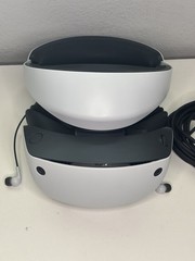 Sony PlayStation VR2 PSVR2 Headset w/ Both Sense Controllers – Tested Working