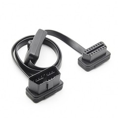 New OBD2 16 Pin Male To Female Extension Cable Diagnostic Tool With Power Switch